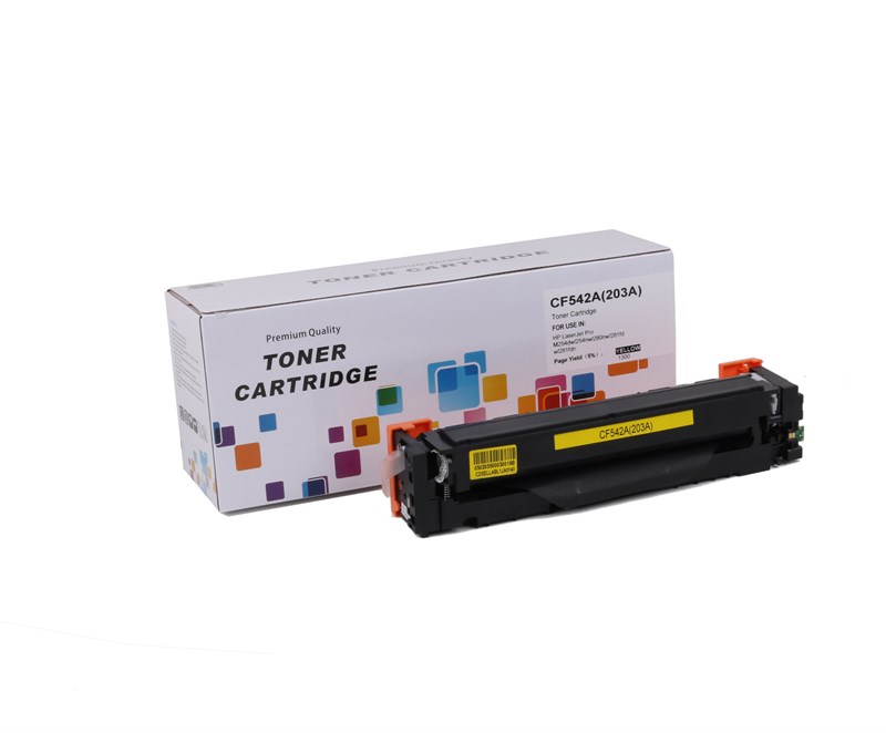 HP%20CF542A%20203A%20CRG%20054%20Sarı%20Muadil%20Toner%20M254dn%20280%20281fdn%20LBP640%20MF645cx