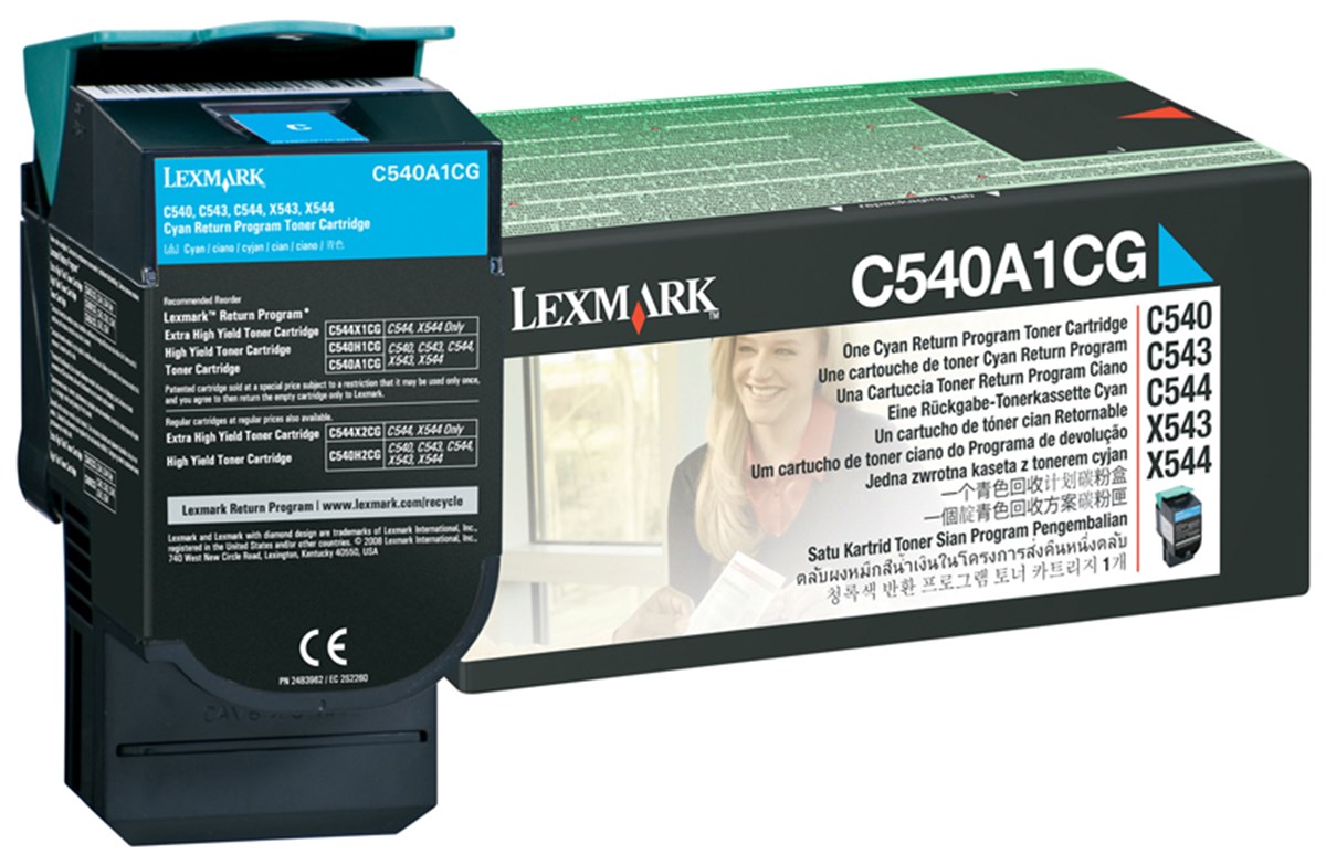 Lexmark%20C540A1CG%20Orjinal%20Mavi%20Toner%20C540%20C543%20C544)