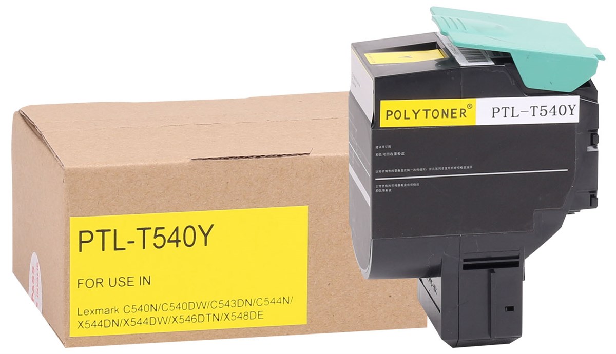 Lexmark%20Polytoner%20C540A1YG%20%20C540%20C543%20C544%20%201000Syf.%20Sarı%20Toner