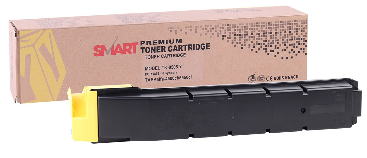 Kyocera%20Mita%20TK-8505%20Smart%20Sarı%20Toner%20Taskalfa%204550ci%204551ci%20%205550ci%20%205551ci