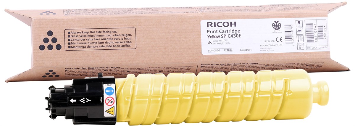 Ricoh%20SP-C%20430DN%20%20431DN%20%20440%20Orjinal%20Sarı%20Toner