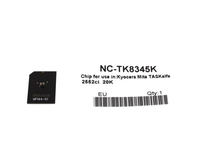 Kyocera Mita TK-8345 Toner Chip Siyah Taskalfa 2552ci (1T02L70NL0)