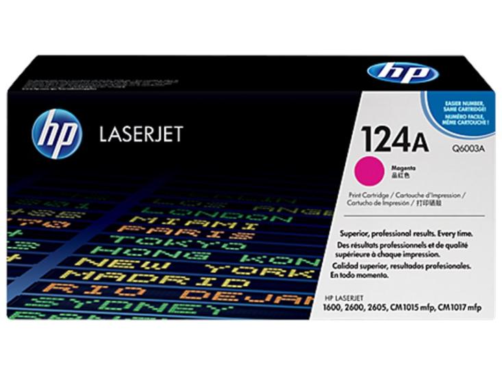 HP Q6003A  124A  Orjinal Kırmızı Toner