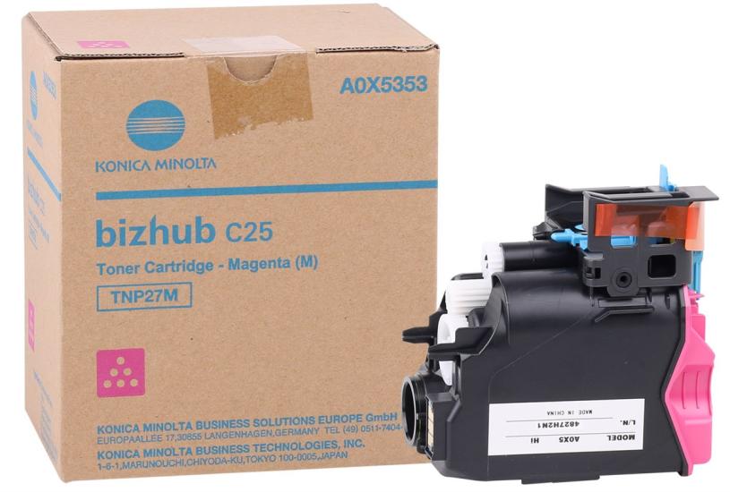 Minolta TNP-27 Orjinal Kırmızı Toner Bizhub C25 A0X5353