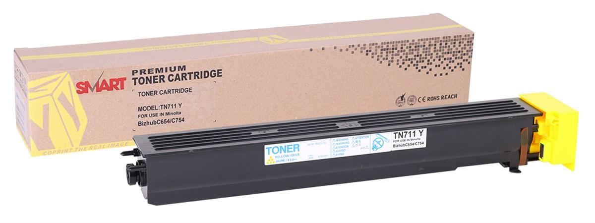 Minolta-Develop TN-711 Smart Sarı Toner Bizhub C654 C754