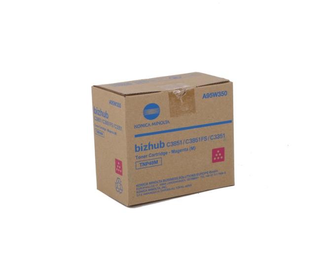 Minolta TNP-49 Orjinal Kırmızı Toner Bizhub C 3351 C 3851