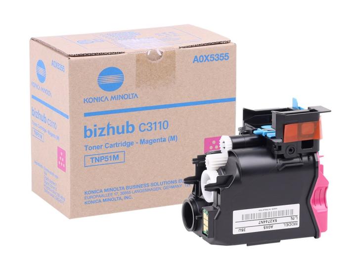 Minolta TNP-51 Orjinal Kırmızı Toner C3110