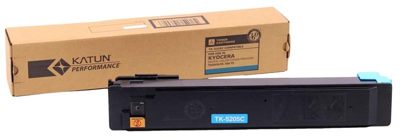 49343-Kyocera Mita TK-5205 Katun Mavi Toner Taskalfa 356ci  CS356ci