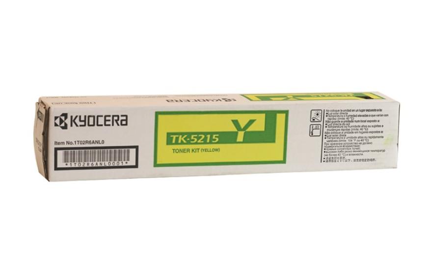 Kyocera Mita TK-5215 Orjinal Sarı Toner 406ci   CS406ci    (15K)