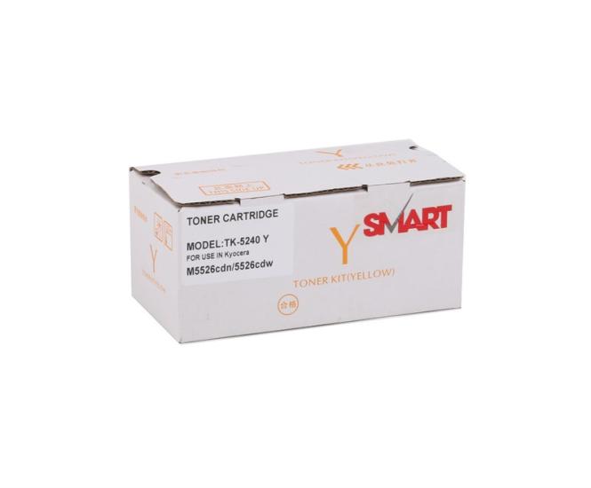 Kyocera Mita TK-5240 Smart Sarı Toner M5026  M5526  MC-3326