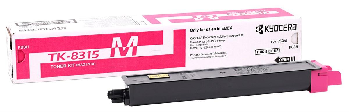 Kyocera Mita TK-8315 Orjinal Kırmızı Toner Taskalfa 2550ci