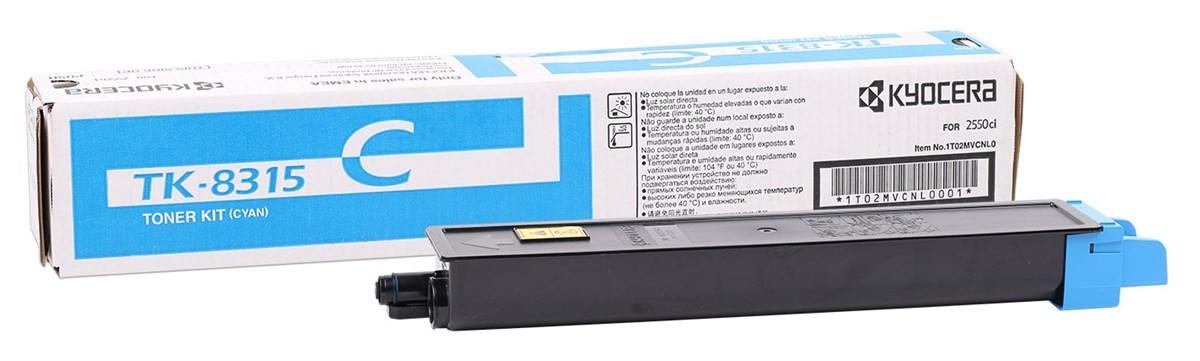 Kyocera Mita TK-8315 Orjinal Mavi Toner Taskalfa 2550ci