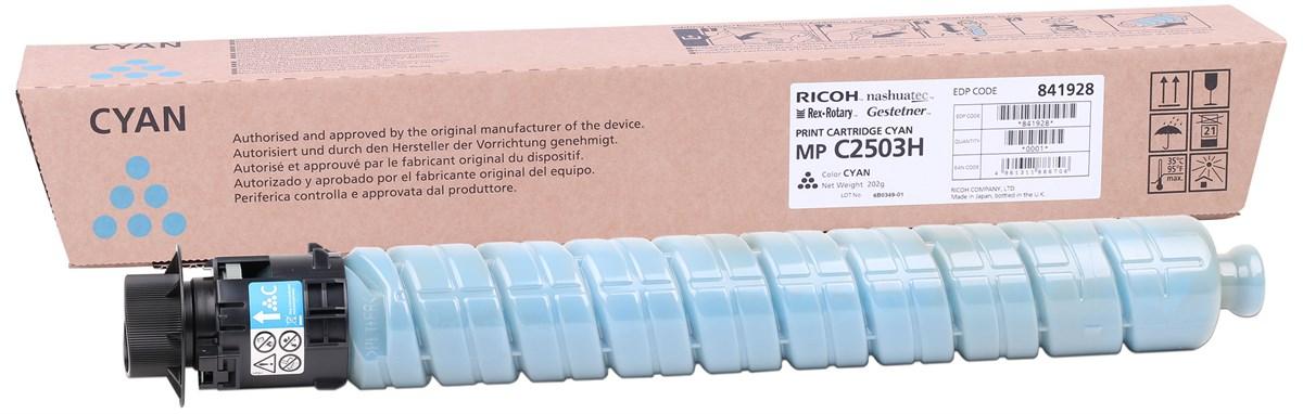 Ricoh MP-C 2003H Orjinal Mavi Toner MP-C 2503 2011 2004 2504 841928