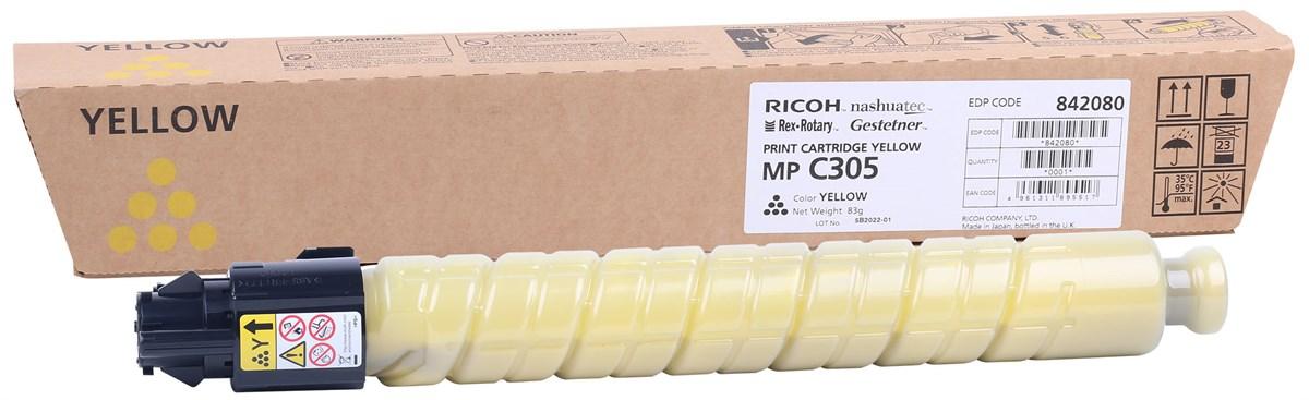 Ricoh MP-C 305 Orjinal Sarı Toner