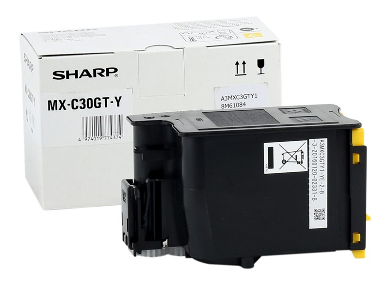 Sharp%20MX-C30GT-Y%20Orijinal%20Sarı%20Toner%20MX-C250%20C300%20C301%20Series