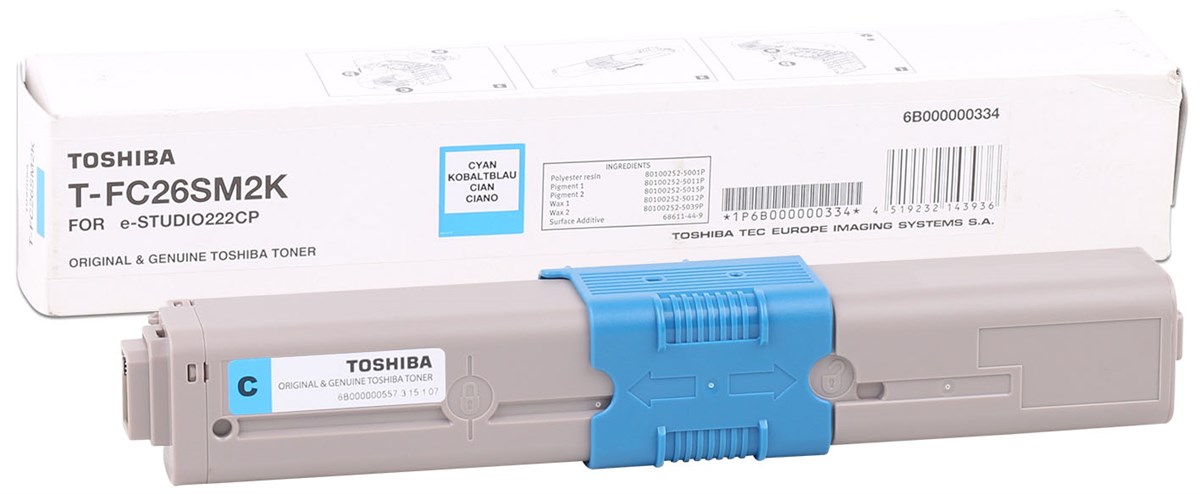 Toshiba%20T-FC26E-C%20Orjinal%20Mavi%20Toner%20EStudio%20262%20222%20223%20(2k)